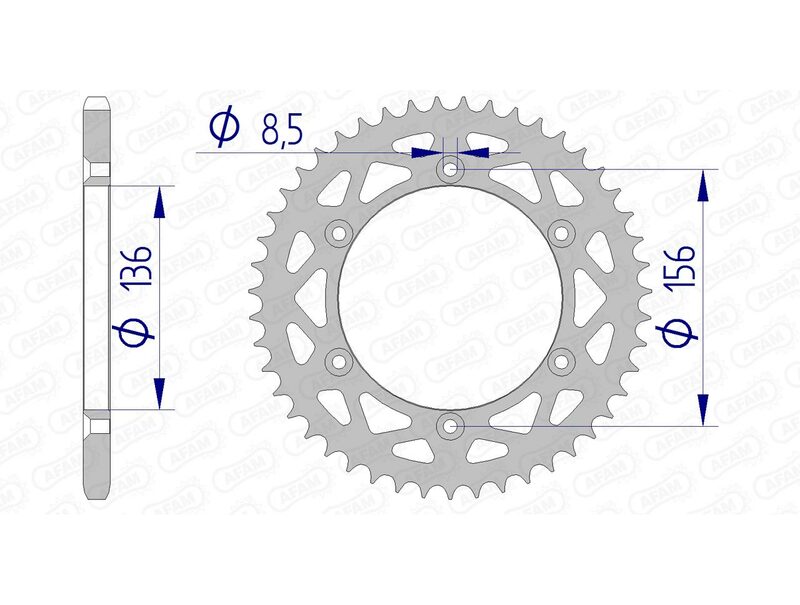 Afam Aluminium Heck gesprochen 15206 - 520