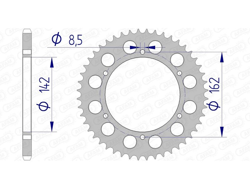 Afam Aluminium Heck gesprochen 15305 - 520