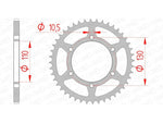 Afam Steel Standard Heckspropet 16500 - 520