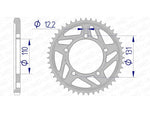 Afam Aluminium Heck gesprochen 165800 - 525