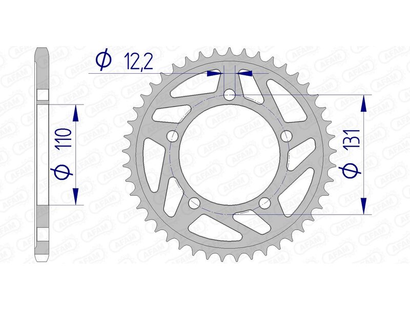 Afam Aluminium Heck gesprochen 165801 - 520