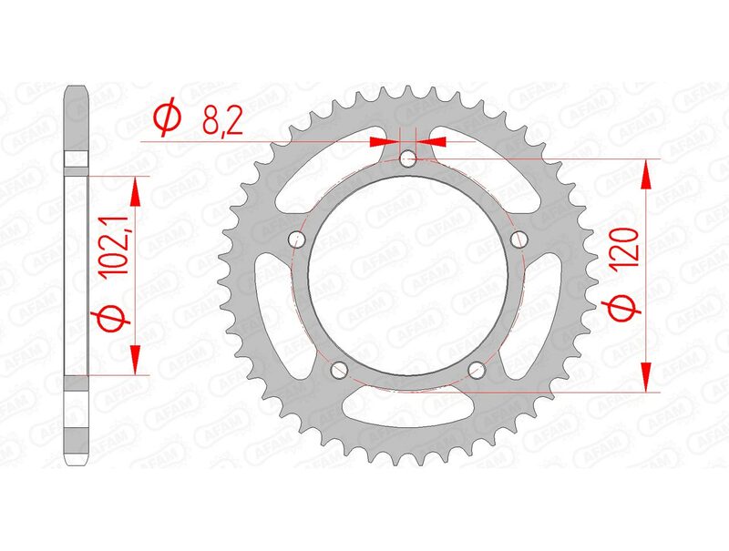 AFAM STAEL STAHRE HINTER -KRECKE 35104 - 420