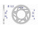 Afam Aluminium Heckrad 36801 - 520