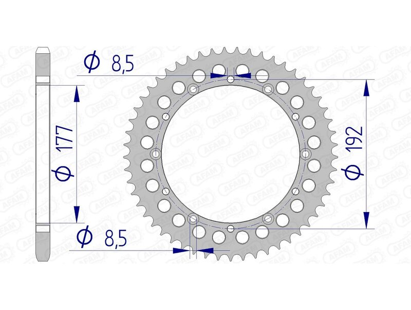 Afam Aluminium Heck gesprochen 63300 - 520