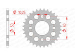 AFAM STAEL STAHRE HINTER -Kettenrad 92127 - 420