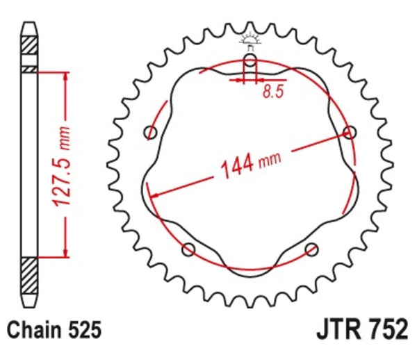 Der Stahlstandard von JT -Schmal