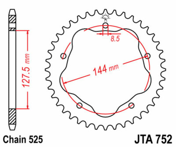 Der Stahlstandard von JT -Schmal