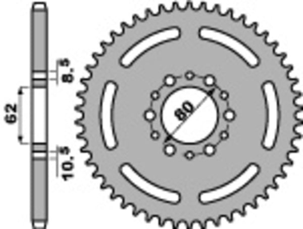 PBR Standard Stahl -Aufbaugeräte 845 - 520 845 40 f