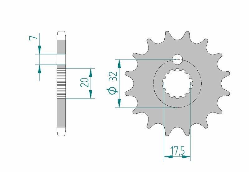 AFAM STAEL -Standard -Vorderrad 85200 - 428