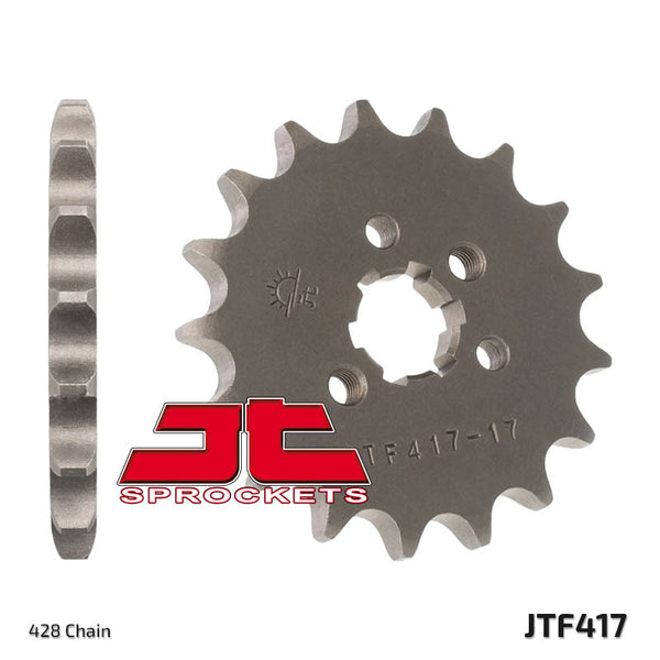 JT -Sprock -Stahlstandard -Vorderrad 417 - 428 JTF417.15