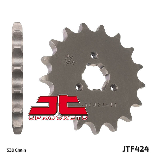 JT Sprock's Steel Standard Front Sprocket 424 - 530 JTF424.15