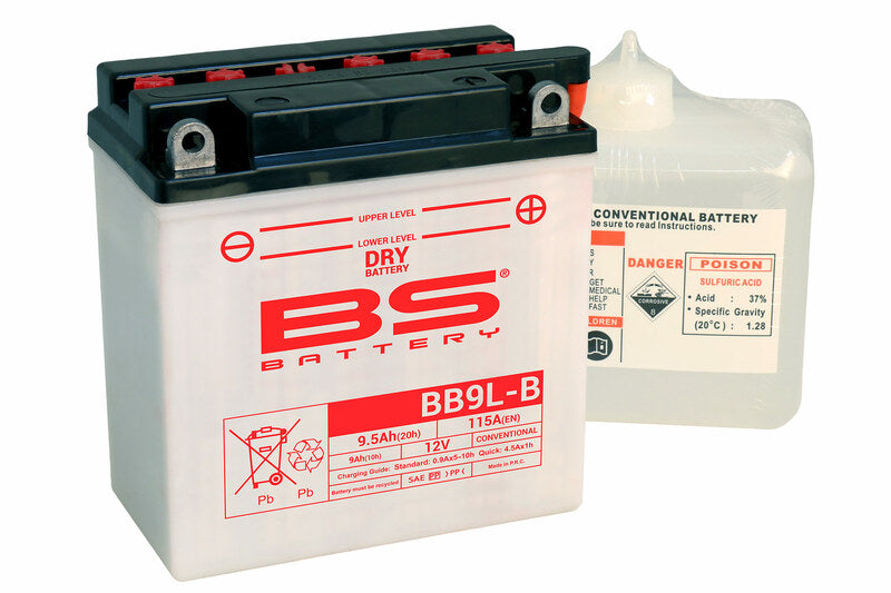 BS -Batterie Batterie hohe Leistung mit Säurepaket - BB9L -B