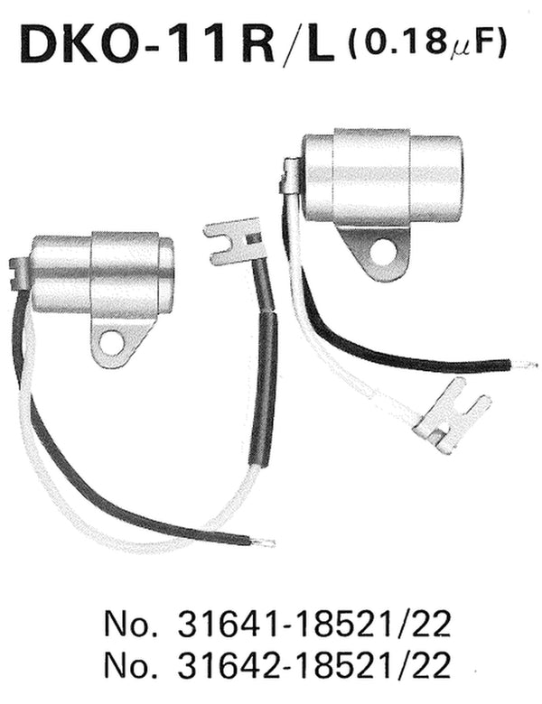 Turmax-Kondensator Suzuki DKO-11L