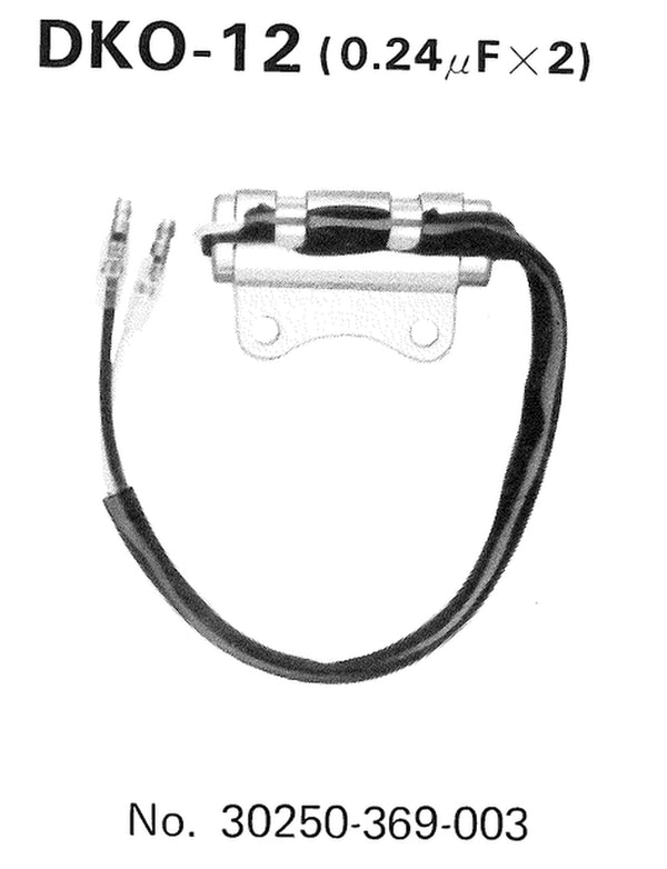 Turmax-Kondensator Honda DKO-12