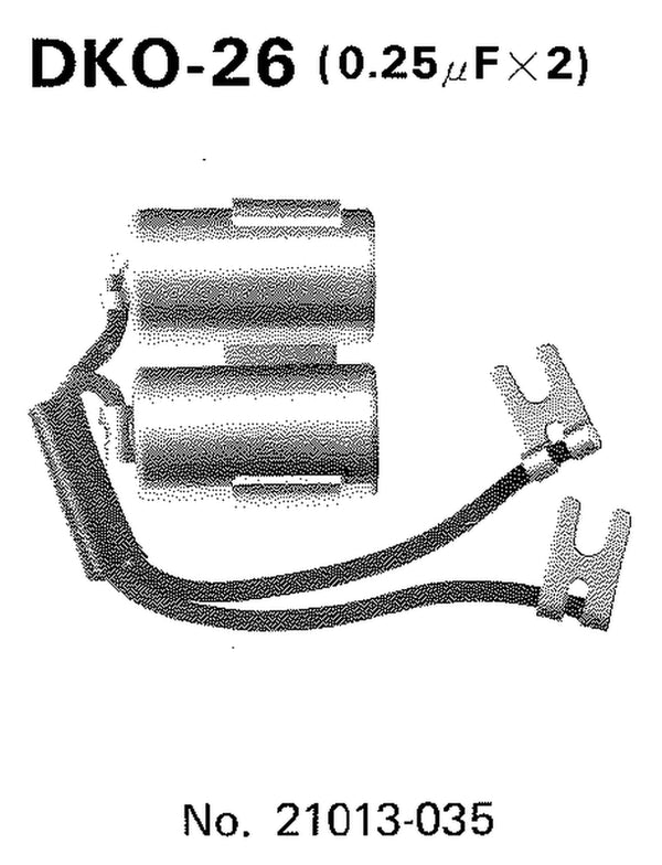 Turmax-Kondensator Kawasaki DKO-26