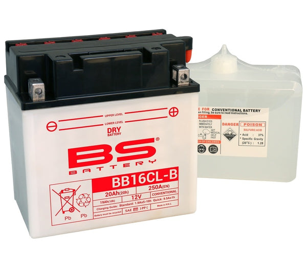 BS Batterie Höchste Leistung mit Syrapack - BB16CL-B 