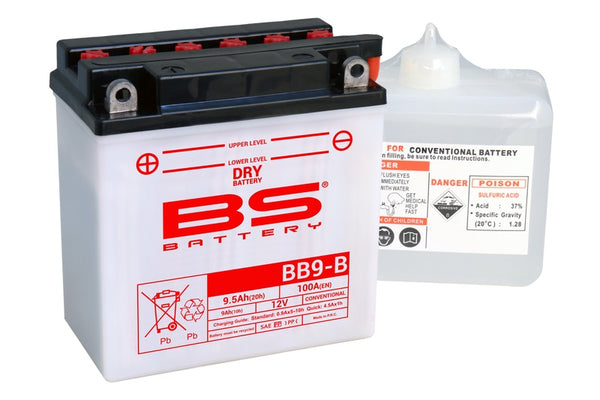 BS Batterie Hochleistung mit Syrapack - BB9-B 