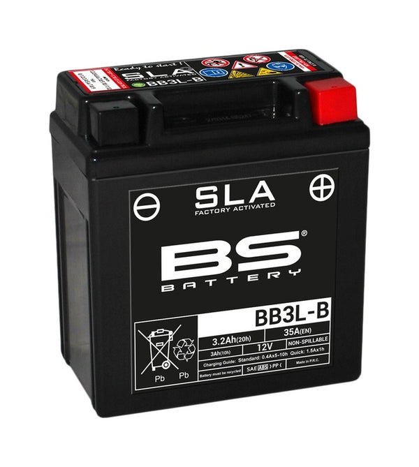 BS Batterie SLA-Batterie wartungsfrei werkseitig aktiviert - BB3L-B 