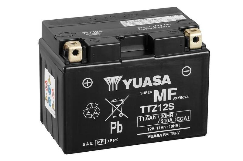 Yuasa Batterie Wartungsfrei mit Säurepaket - TTZ12s