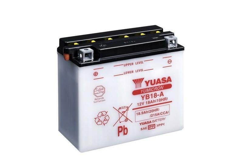 Yuasa herkömmliche Batterie ohne Säurepackungen - YB18 -a