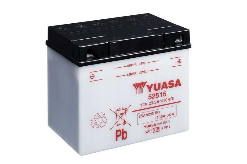 Yuasa herkömmliche Batterie ohne Säurepaket - 52515