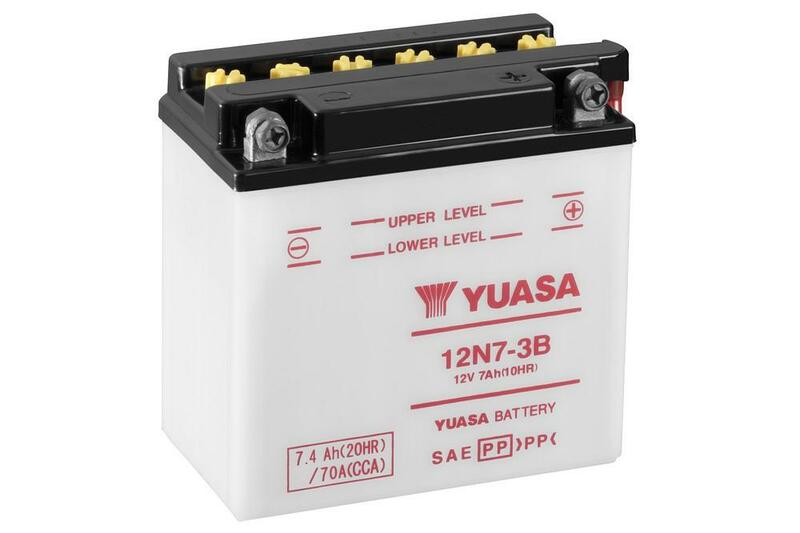 Yuasa -Batterie konventionell ohne Säurepaket - 12n7-3b