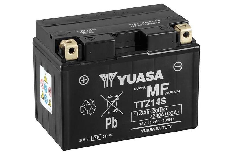 Yuasa Batterie Wartungsfrei mit Säurepaket - TTZ14s