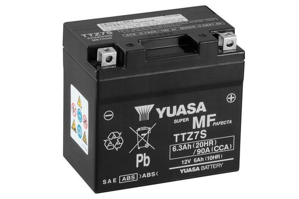 Yuasa maintenance -free battery - TTZ7S