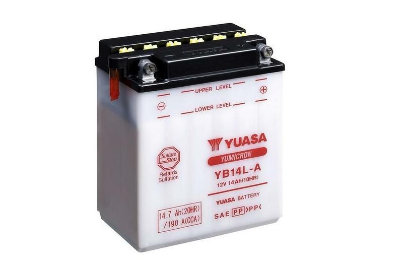 Yuasa herkömmliche Batterie ohne Säurepackungen - YB14L -a