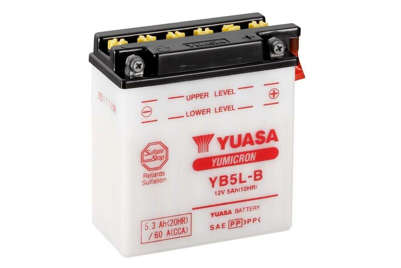 Yuasa Battery Conventional Without Acid Pack - YB5L -B