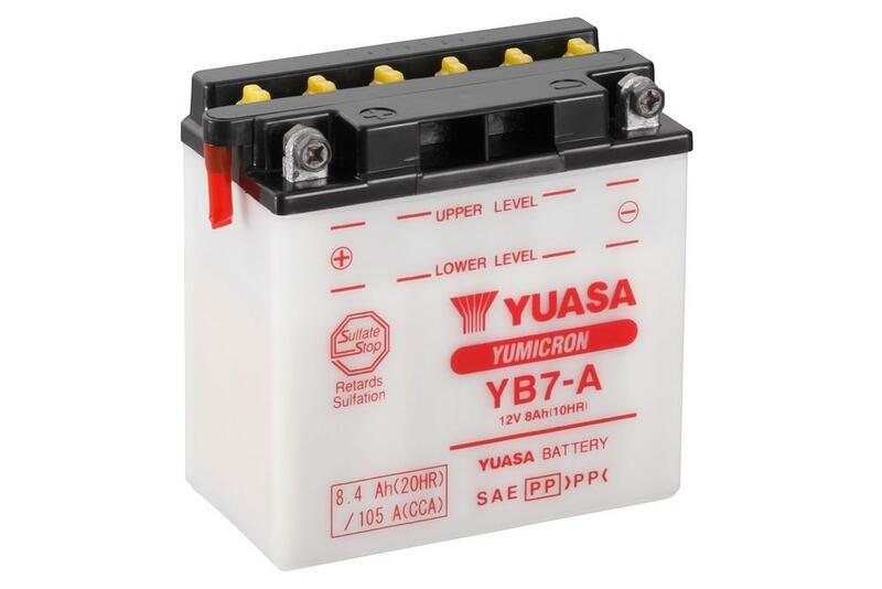 Yuasa herkömmliche Batterie ohne Säurepackungen - YB7 -a