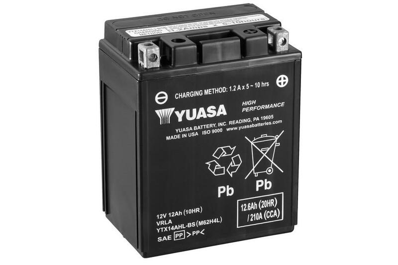 Yuasa -Wartung -freie Batterie mit Säurepaket -YTX14AHL -B