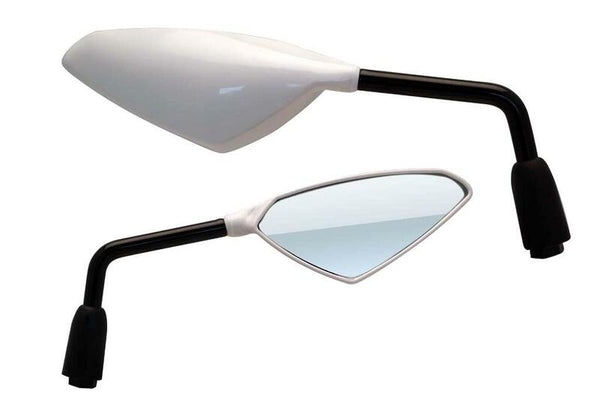 V PARTS Windspiegel Universal M10/125 - Weiß (Paar) E778BL 