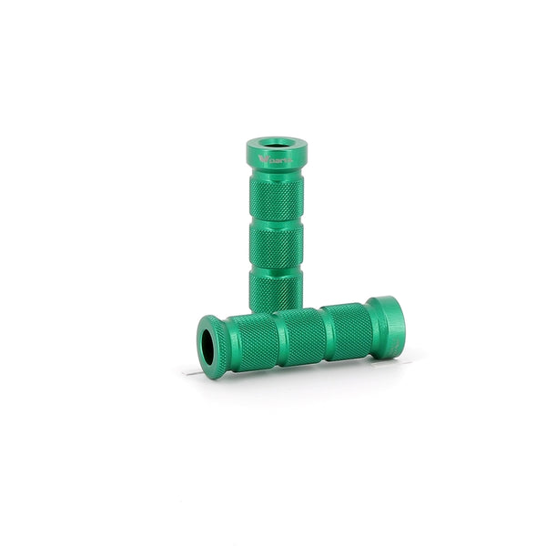 V PARTS Sport Foot Pegs Green 050000200.NG50 