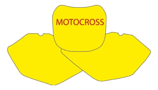 Blackbird Plattenaufkleber Blue Yamaha YZ85 3212/000007