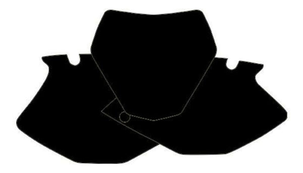 Blackbird Plattenaufkleber Schwarz Yamaha YZF250 3219/000006