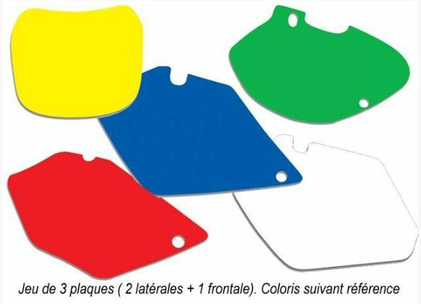 Blackbird Plattenaufkleber Blue Yamaha YZ125/250 3224/000007