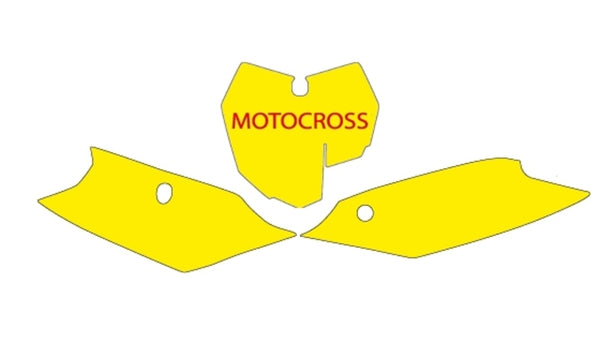 Blackbird Plattenaufkleber weiß KTM SX/SX-F 3519/000005