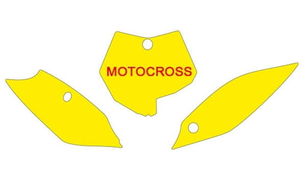 Blackbird Plattenaufkleber Blau KTM SX85 3520/000007