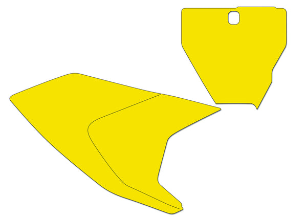 Blackbird Number Plate Yellow Husqvarna TC/FC 3626/000004