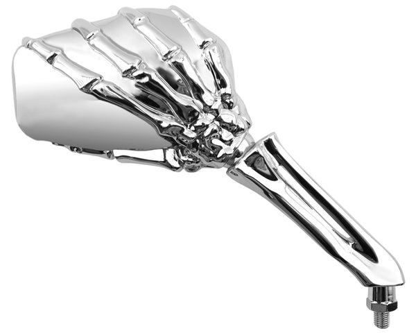 V PARTS Skelett rechter Spiegel Universal M10 - Chrom (1Stück) E569D 