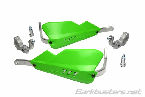 BARKBUSTERS Jet Handguard Set Zwei-Punkt-Montage Tapered Grün JET-002-02-GR 
