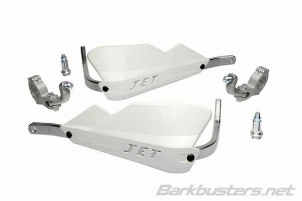 BARKBUSTERS Jet Handguard Set Zwei-Punkt-Montage Tapered Weiß JET-002-02-WH 