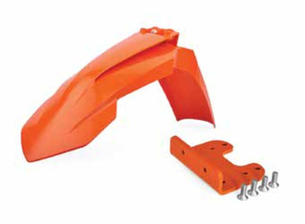 Polizeihafen -Frontfender -Orange mit Adapter KTM 90734 neu gestaltet