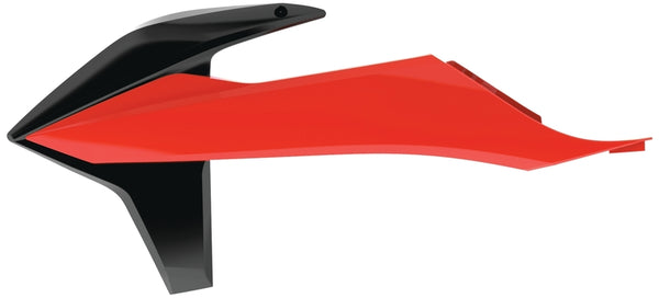 Der Kühler des Polizeisports deckt Schwarz/Neonorange KTM SX/SX-F 84221007 ab