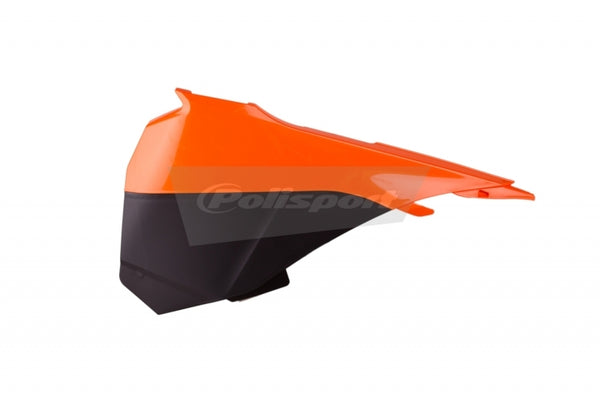Polizei Port Air Box Covers OEM Color (13-14) Orange/Schwarz KTM SX85 84532001