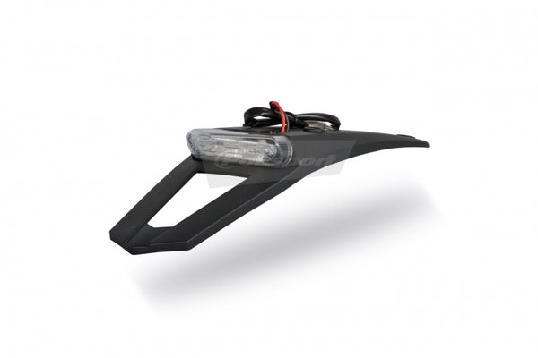 Polizeianschluss Schwarzer Heck -Kotflügelverlängerung mit LED -Licht 85695001