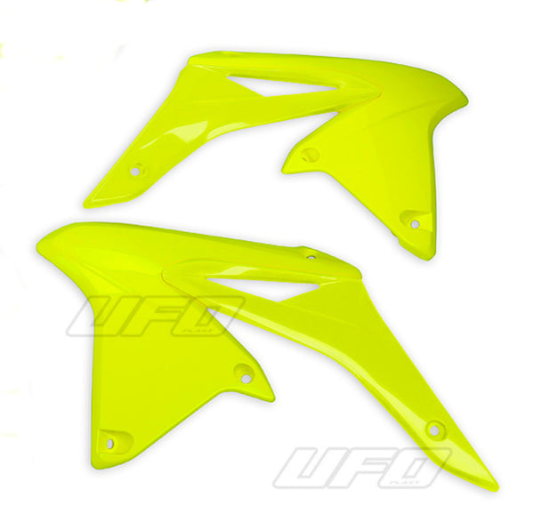 UFO-Kühlerabdeckung Neon Yellow Suzuki RM-Z250 SU04928Dflu