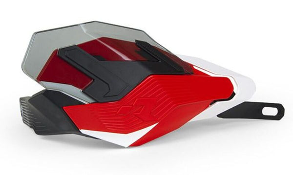Racetech HP3 Abenteuer Handschützer Rot/Weiß R-HP3Advrsbn0