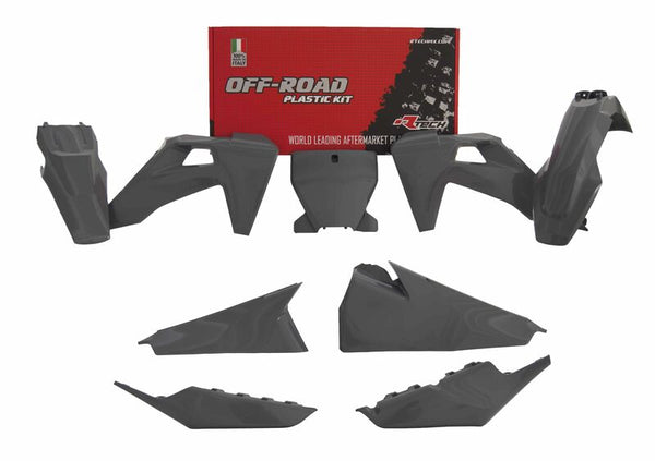 Racetech Plastic Kit Quantengrau Husqvarna R-Kitsq-GR0-599